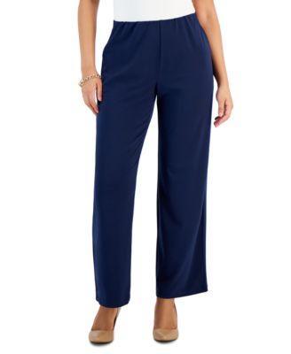 Jm Collection Petites Knit Pull-On Pants, Created for Macys Product Image