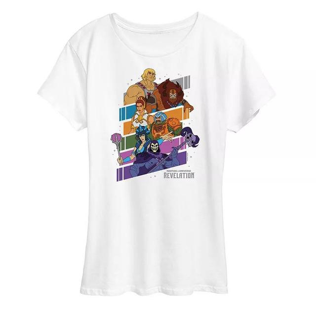 Womens Masters of the Universe Group Graphic Tee Product Image