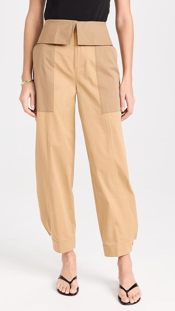 FRAME Foldover Trousers | Shopbop Product Image