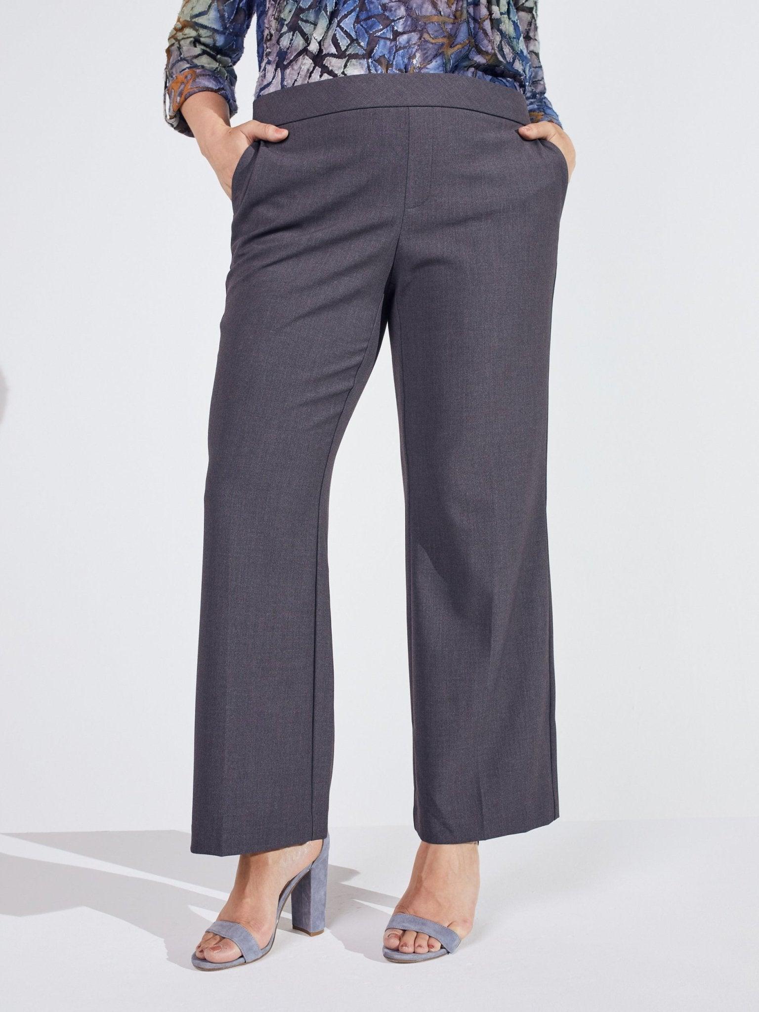 Roz & Ali Secret Agent Slight Bootcut Pants - Plus Product Image