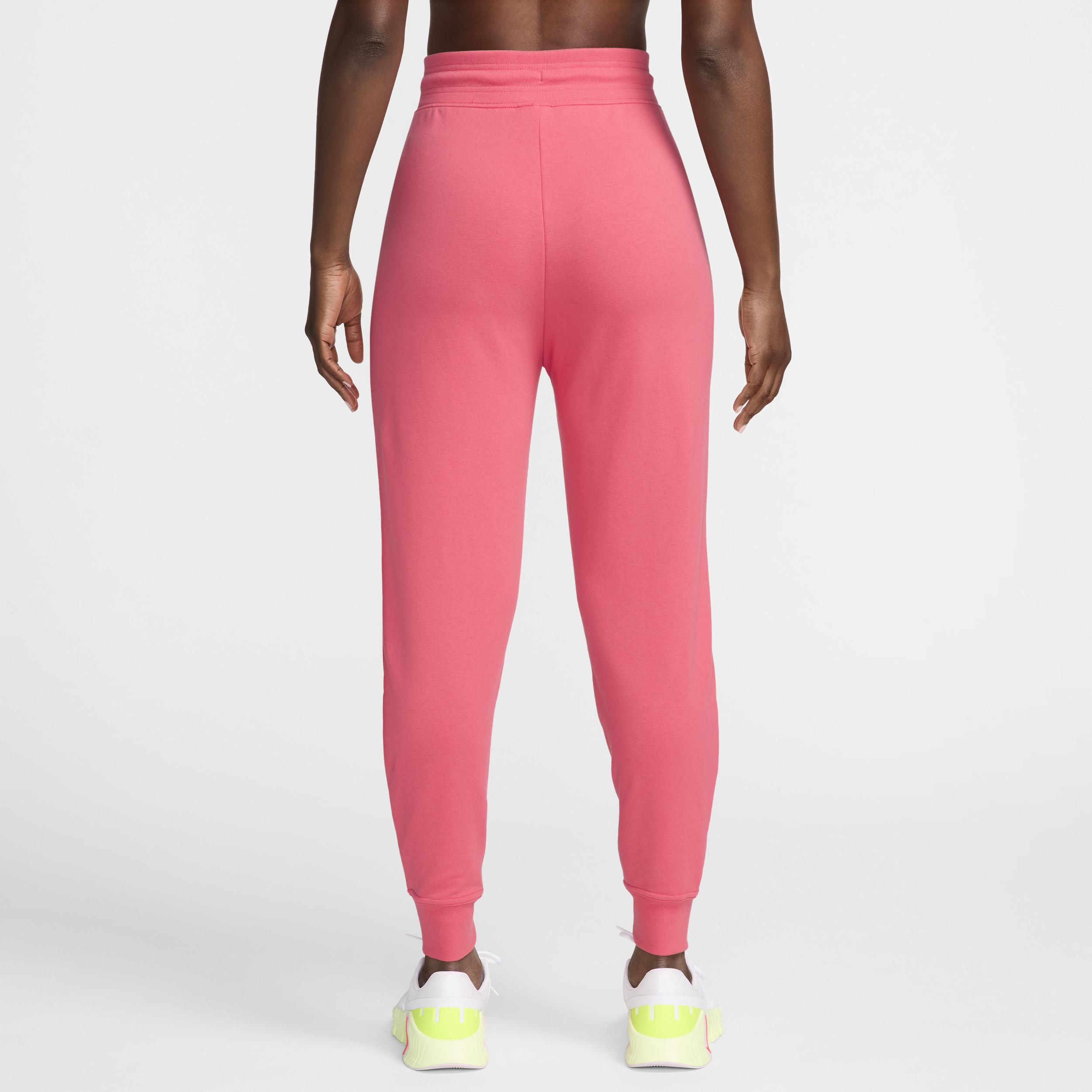 Nike Womens Dri-fit One French Terry High-Waisted 7/8 Joggers Product Image