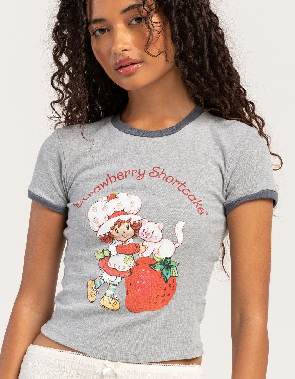 STRAWBERRY SHORTCAKE Womens Ringer Tee Product Image