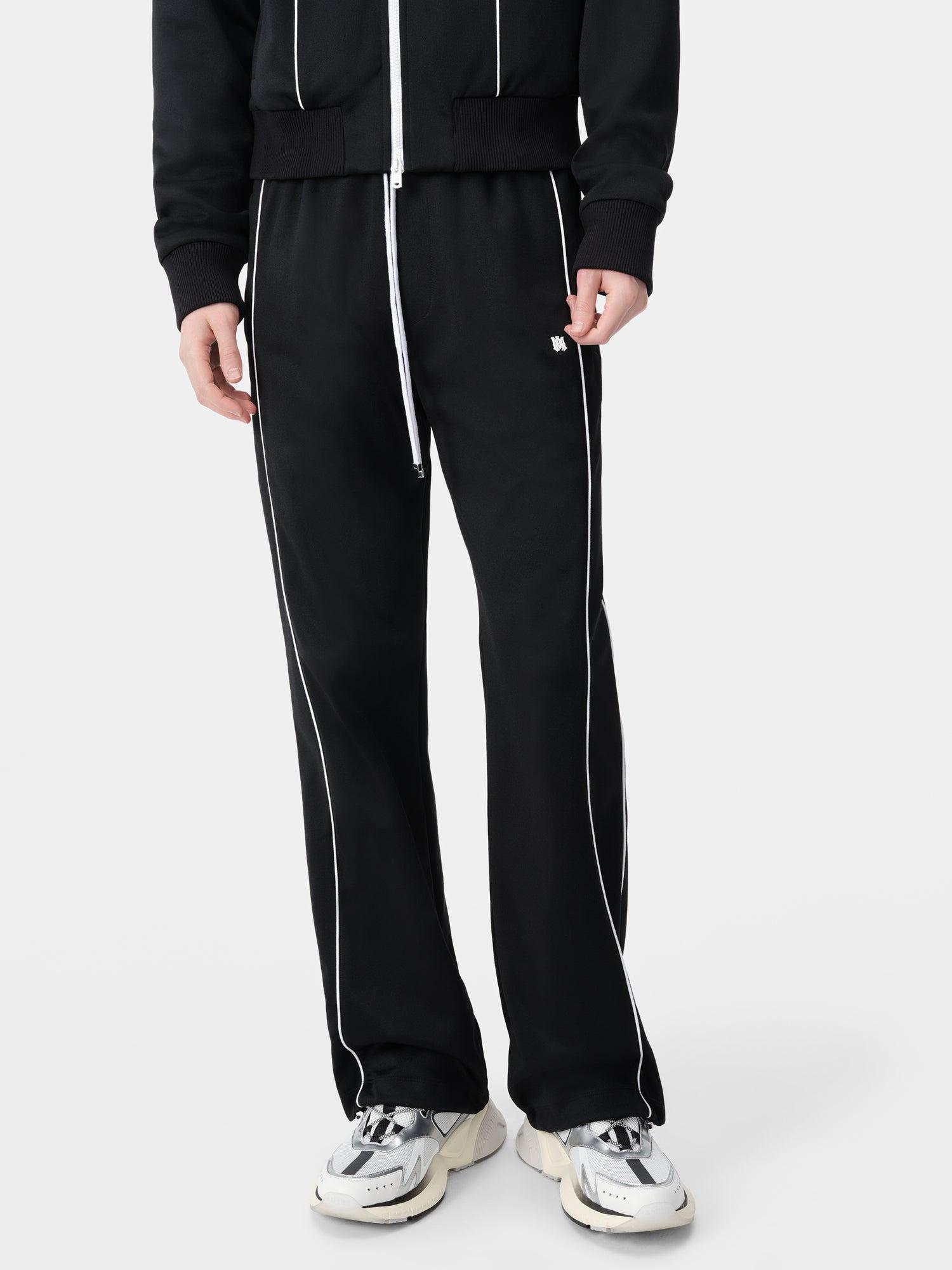 MA FLARE TRACK PANT - Black Male Product Image