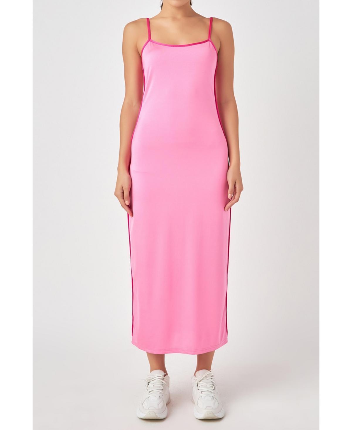 Endless Rose Contrast Binding Tank Dress Product Image