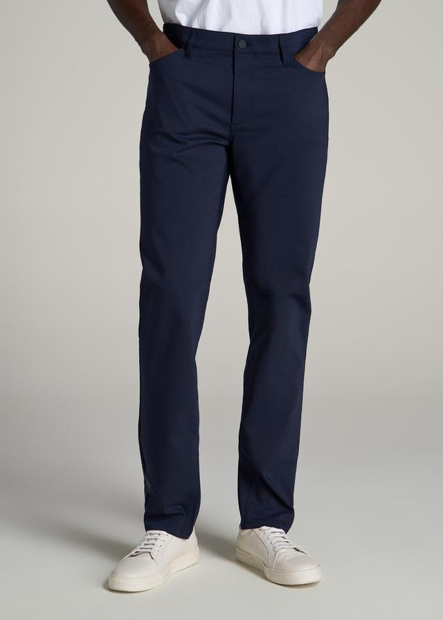 365 Stretch 5-Pocket TAPERED Pants for Tall Men in Evening Blue Male Product Image