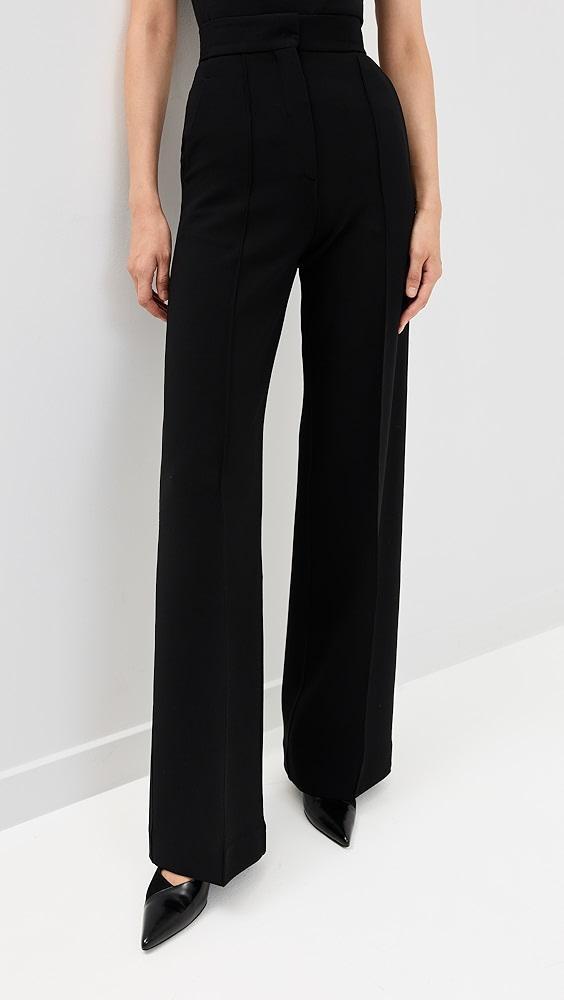 Another Tomorrow Doppio Wide Leg Pants | Shopbop Product Image