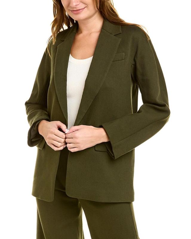 Blazer Coat In Green Product Image