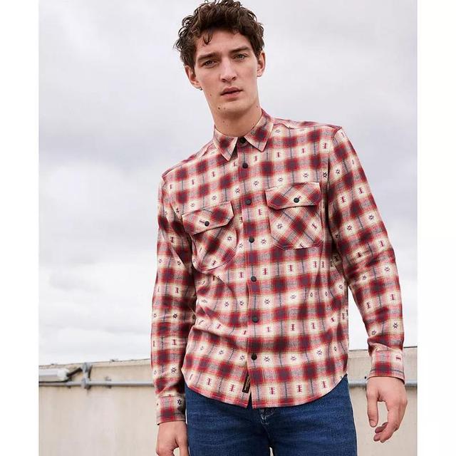 Mens NEXT Check Tribal Shirt Product Image