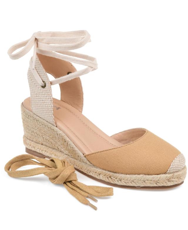 Journee Collection Monte Womens Espadrille Wedges Product Image