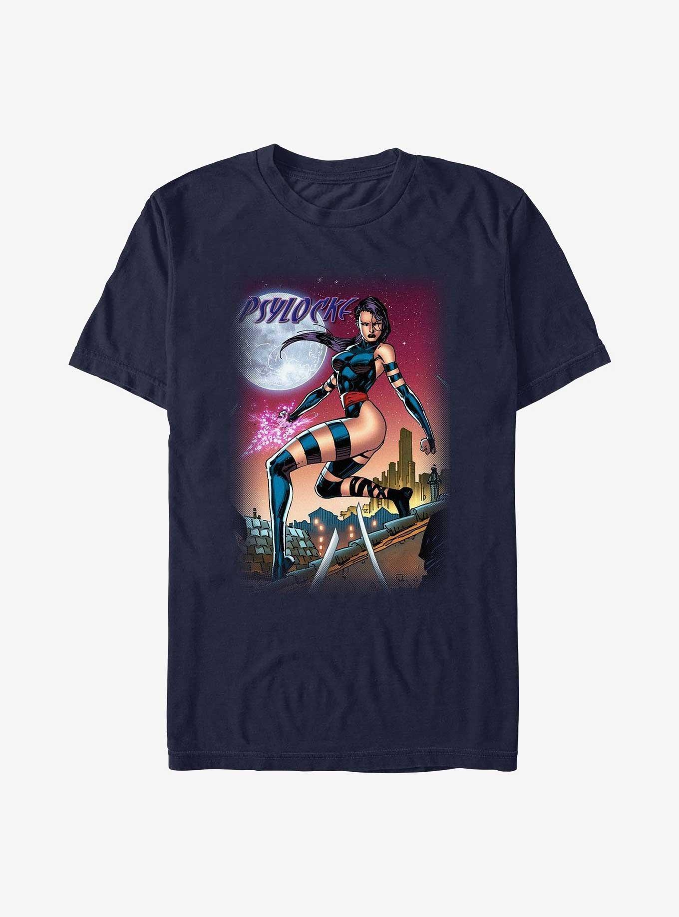 X-Men Psylocke Roof T-Shirt Product Image