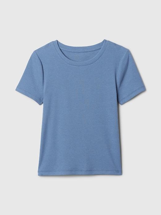 Modern Rib Cropped T-Shirt Product Image