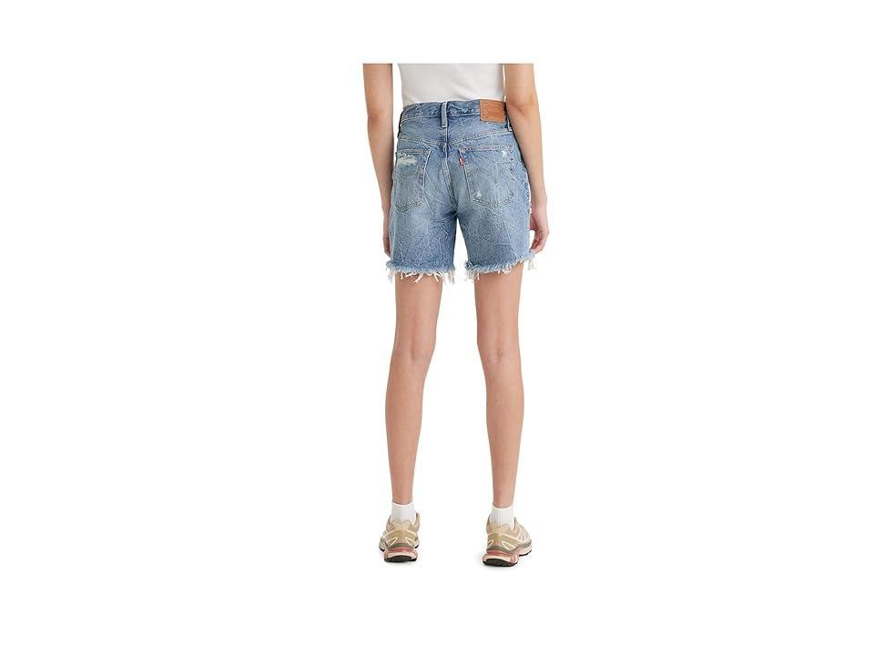 Levi's(r) Premium 501(r) Mid Thigh Shorts (Camp Point) Women's Casual Pants Product Image