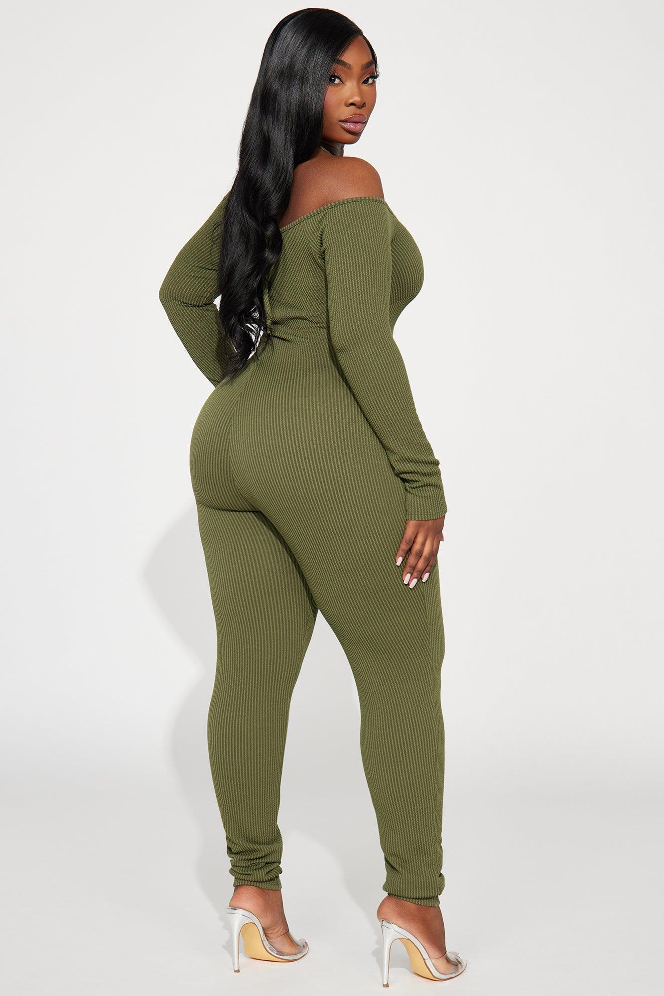 Comfort And Chic Jumpsuit - Olive Product Image