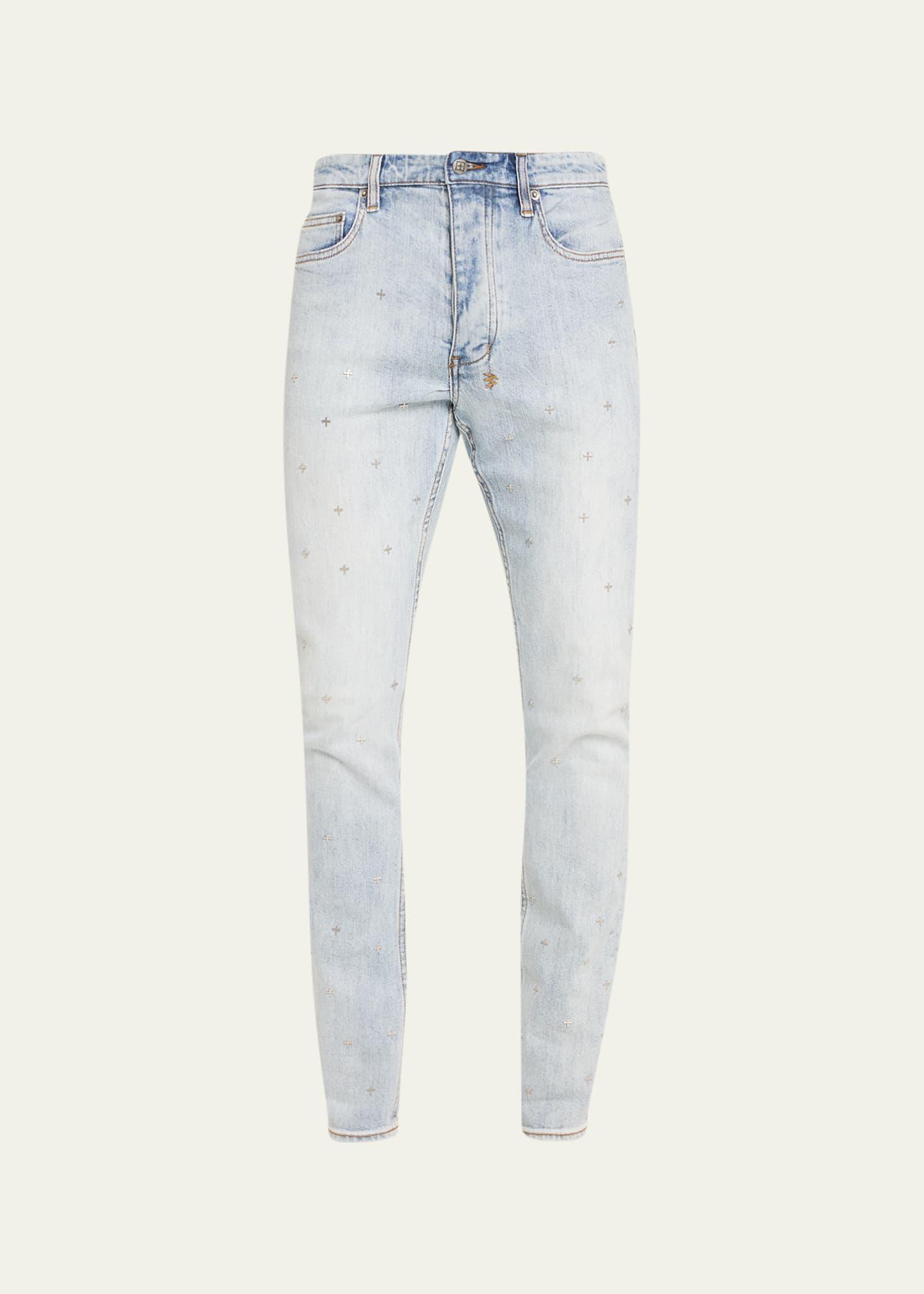 Mens Chitch Metalik Slim-Straight Jeans product image