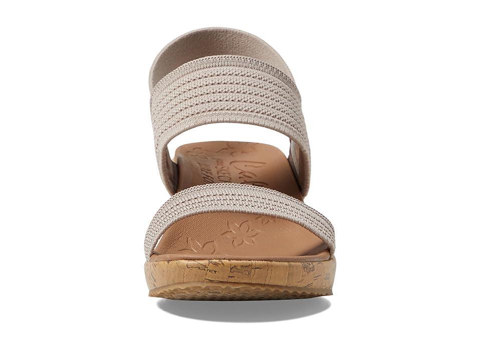 Skechers Womens Beverlee-Sheer Glow Wedge Sandal Product Image