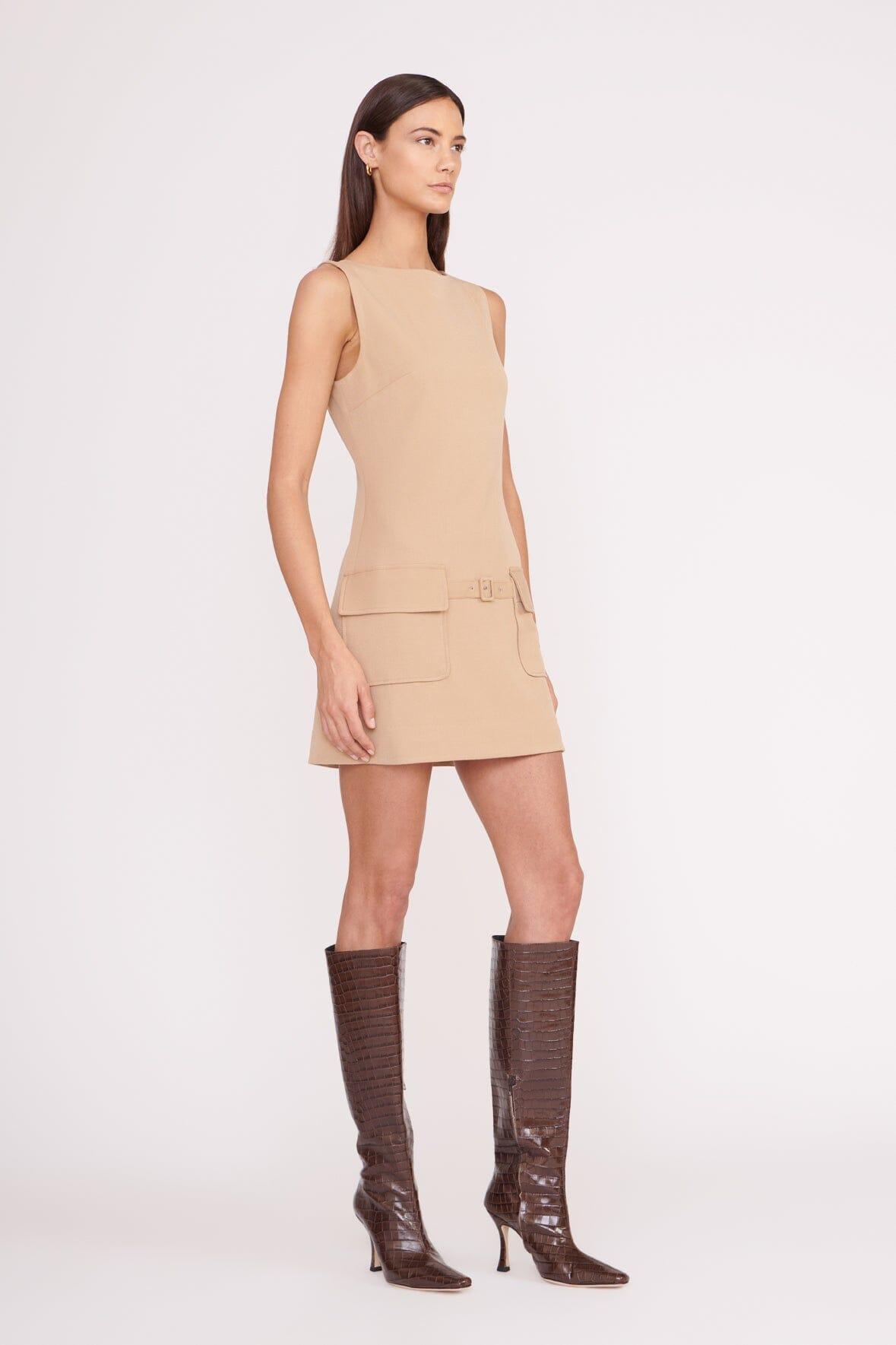 SHEILA DRESS | CAMEL Product Image