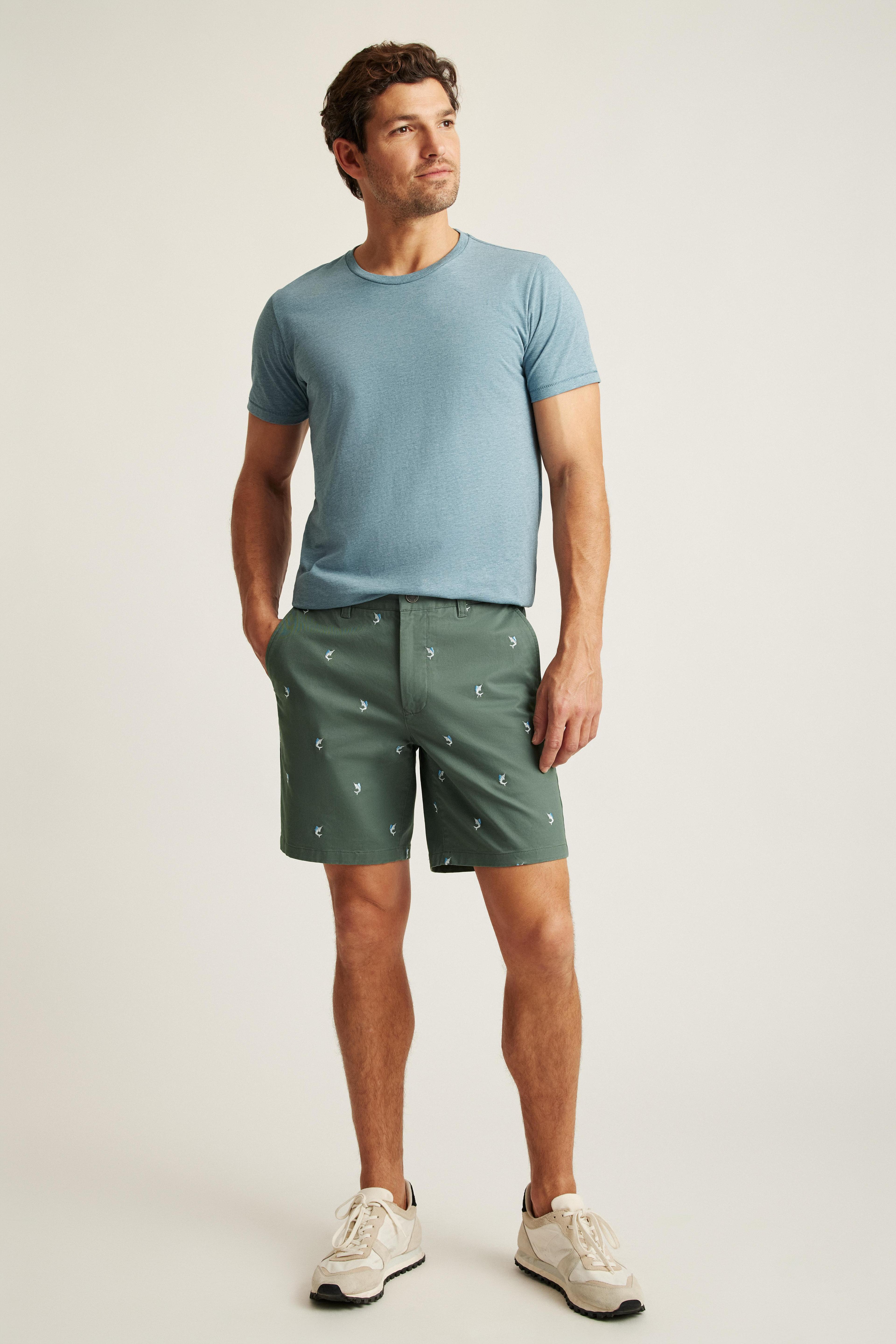 The Embroidered Chino Short Product Image