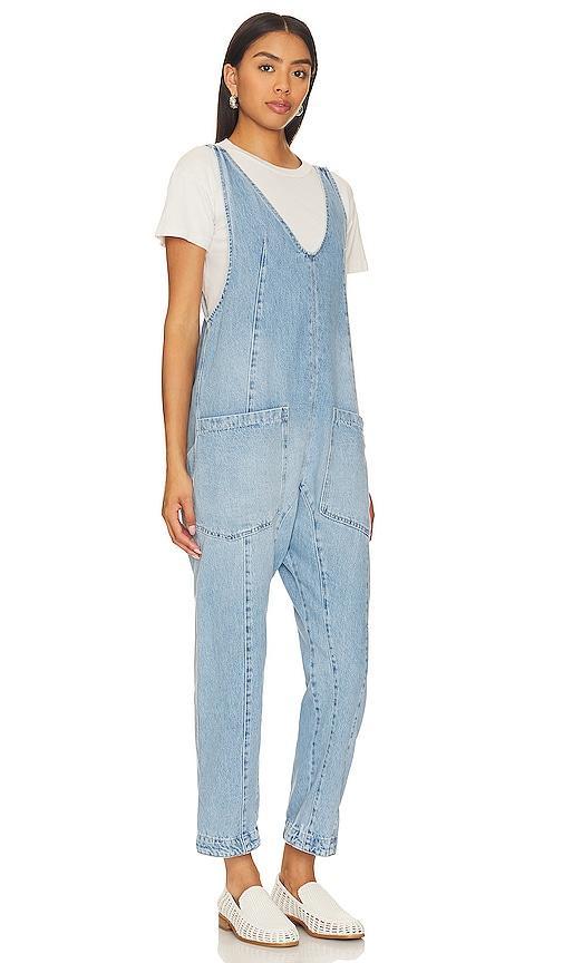 Free People High Roller Scoop Neck Sleeveless Jumpsuit Product Image