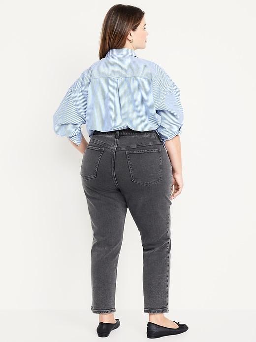 Curvy High-Waisted OG Straight Ankle Jeans Product Image