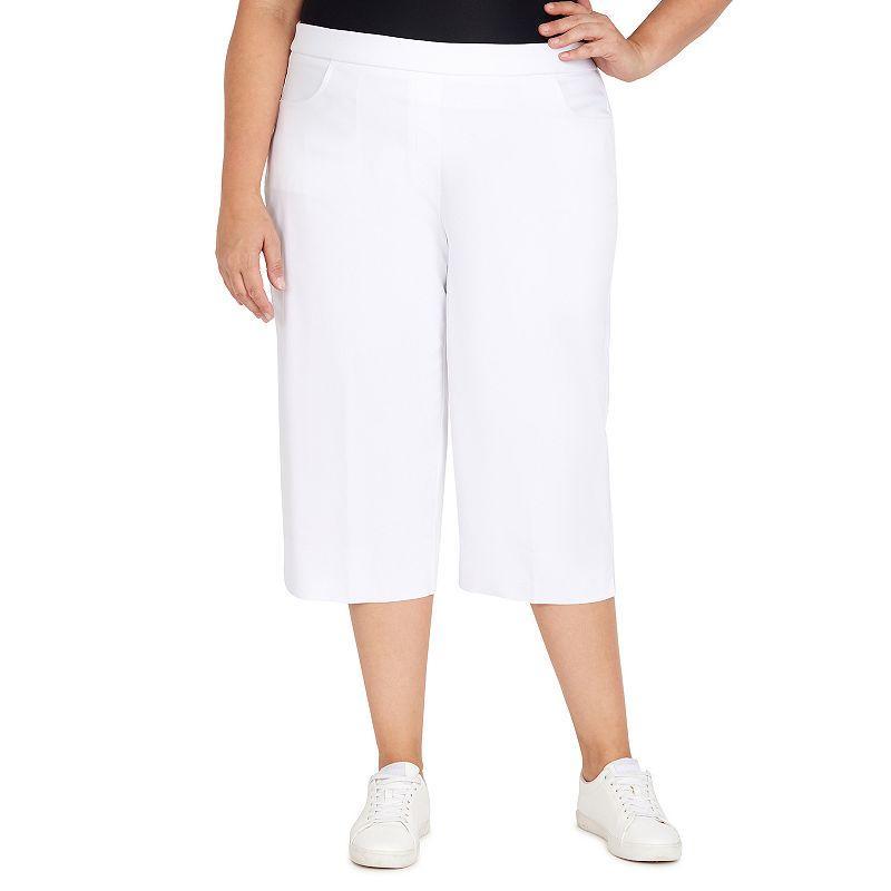 Plus Alfred Dunner Allure Capri Pants, Womens Product Image