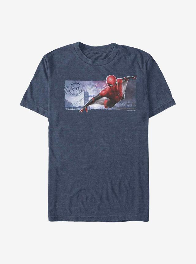 Marvel Spider-Man Spidey Postcard T-Shirt Product Image