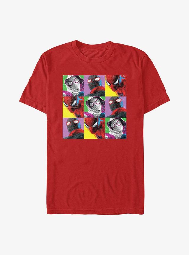 Marvel Spider-Man Spiders Pop Art T-Shirt Product Image