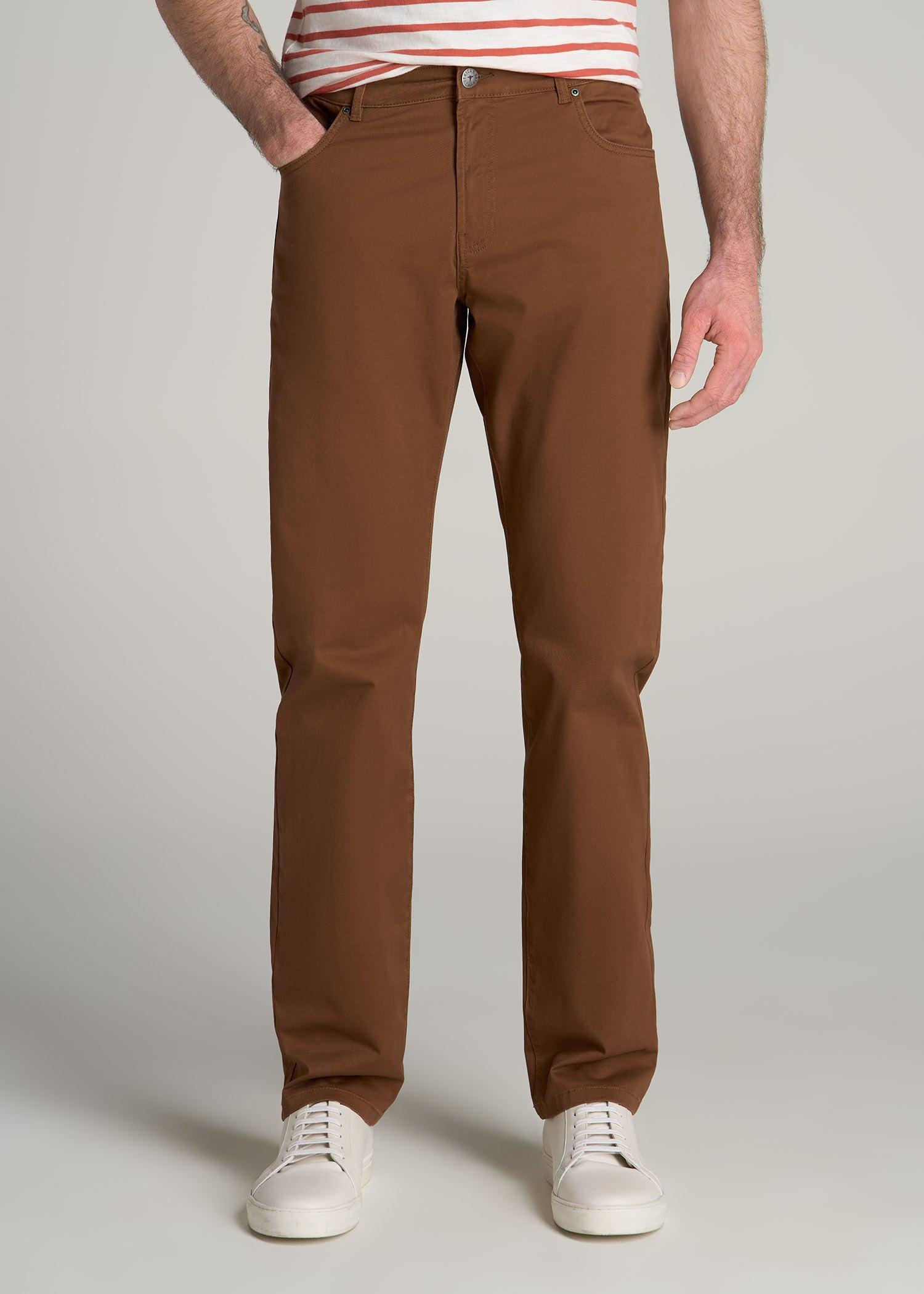 J1 STRAIGHT Leg Five-Pocket Pants for Tall Men in Nutshell Male Product Image