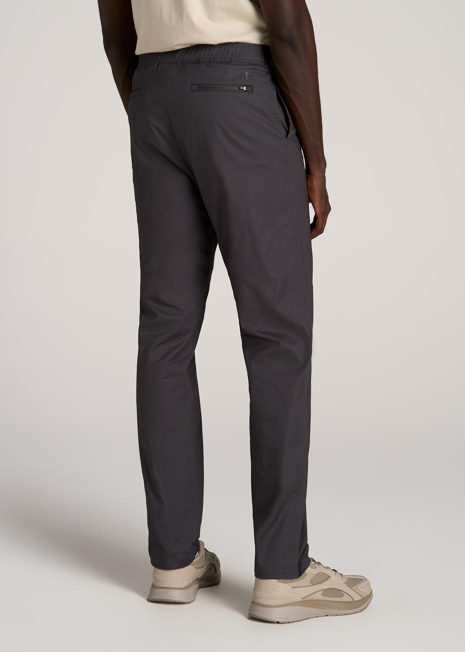 TAPERED-FIT Ripstop Pants for Tall Men in Iron Grey Male Product Image