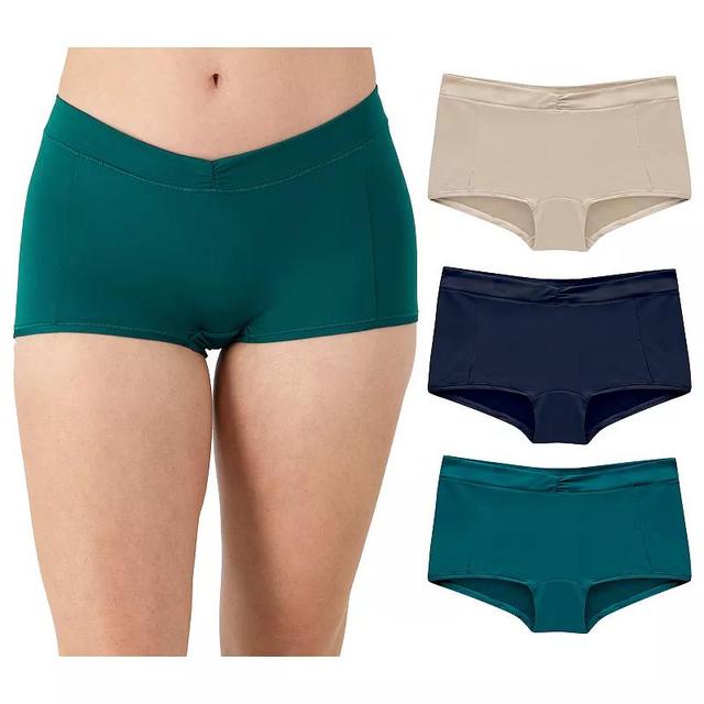 Womens Maidenform 3-Pack Everyday Luxe Boyshorts DM3TBS Product Image