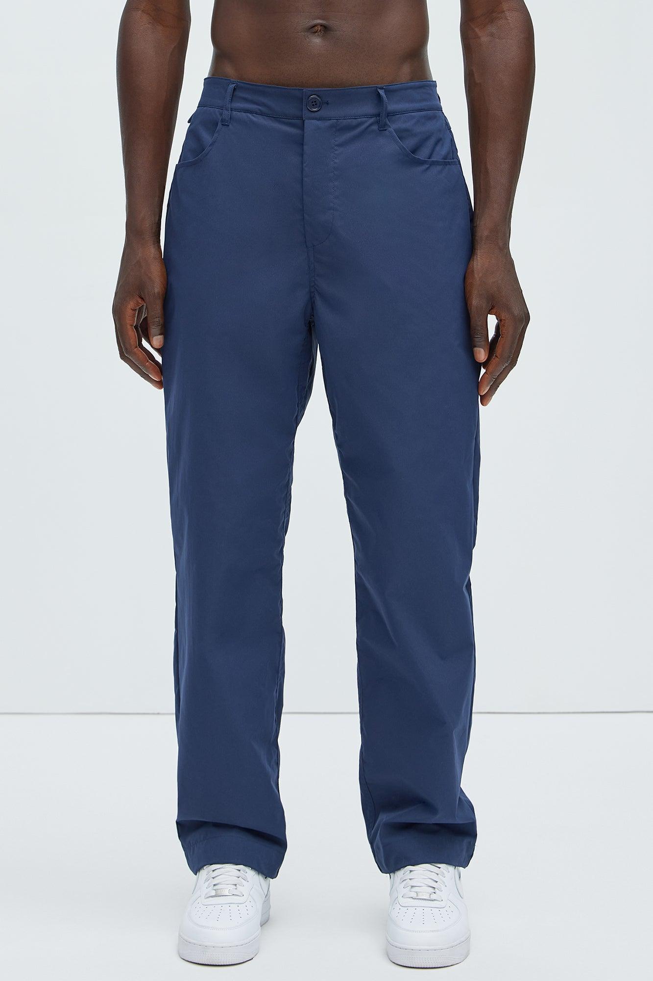 Ansel Tech Straight Commuter Pants - Navy Product Image