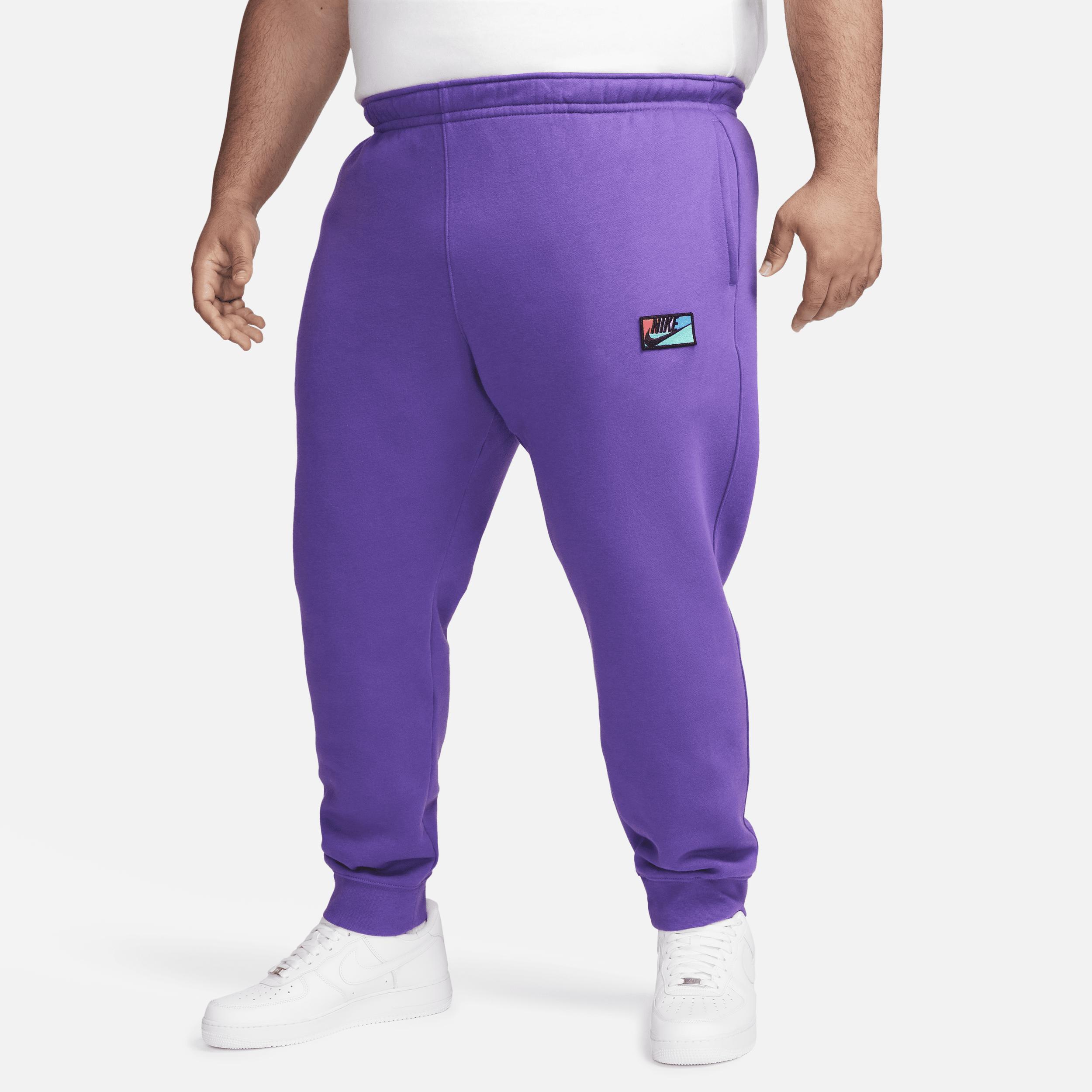 Nike Mens Club+ Patch GX Basketball Pants - Purple Cosmos/Purple Cosmos Product Image