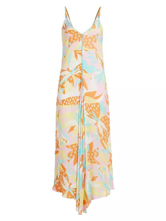 Bessie Long Floral Slip Dress Product Image