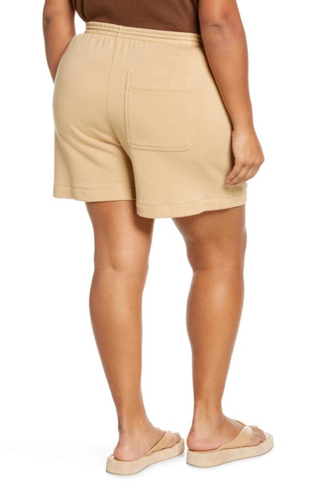 Essential Pull-on Sweat Shorts In Chamois Product Image