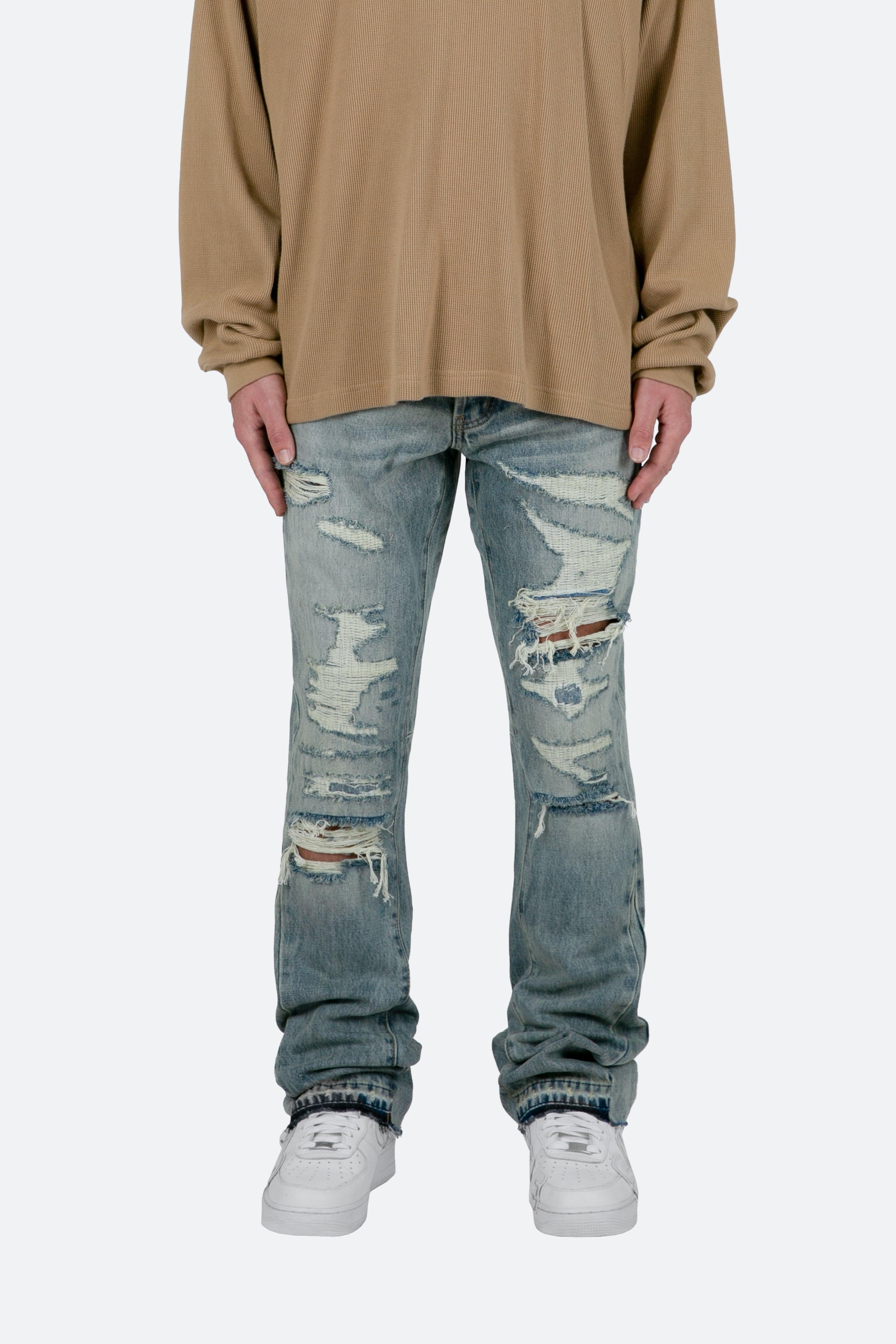 B469 Flare Denim - Blue Product Image