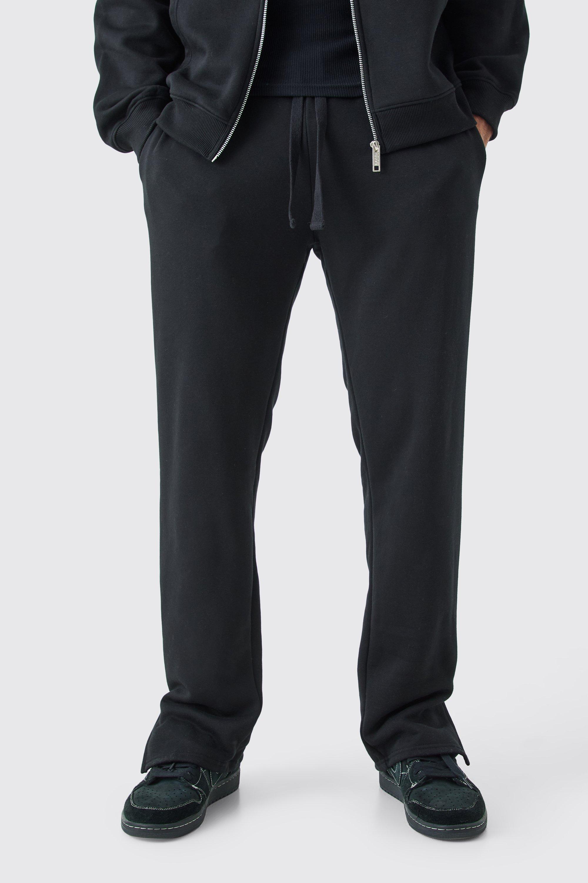 Split Hem Sweatpants | boohooMAN USA Product Image