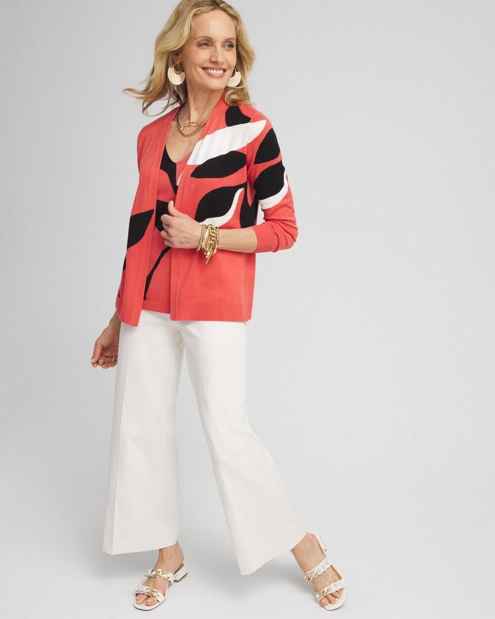 Modern Long Sleeve Cardigan Product Image