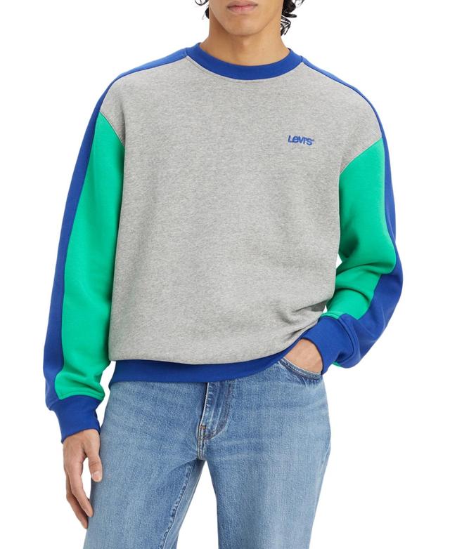 Levis Mens Relaxed-Fit Colorblocked Logo Sweatshirt, Created for Macys Product Image