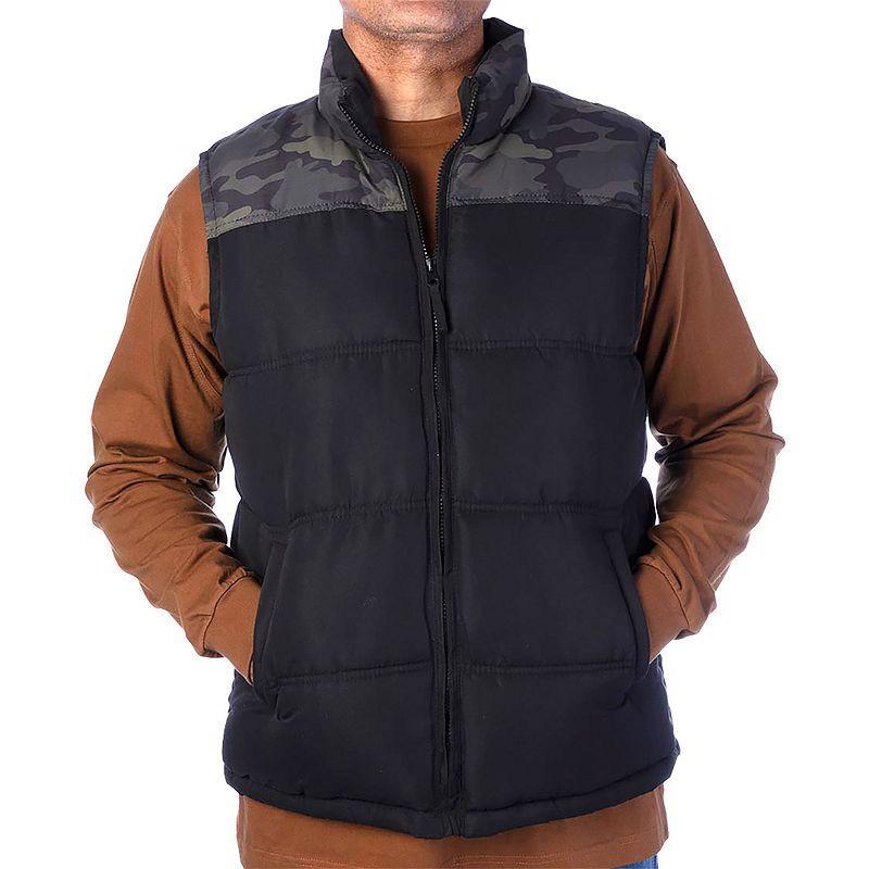 Mens Smiths Workwear Double Insulated Puffer Vest Product Image