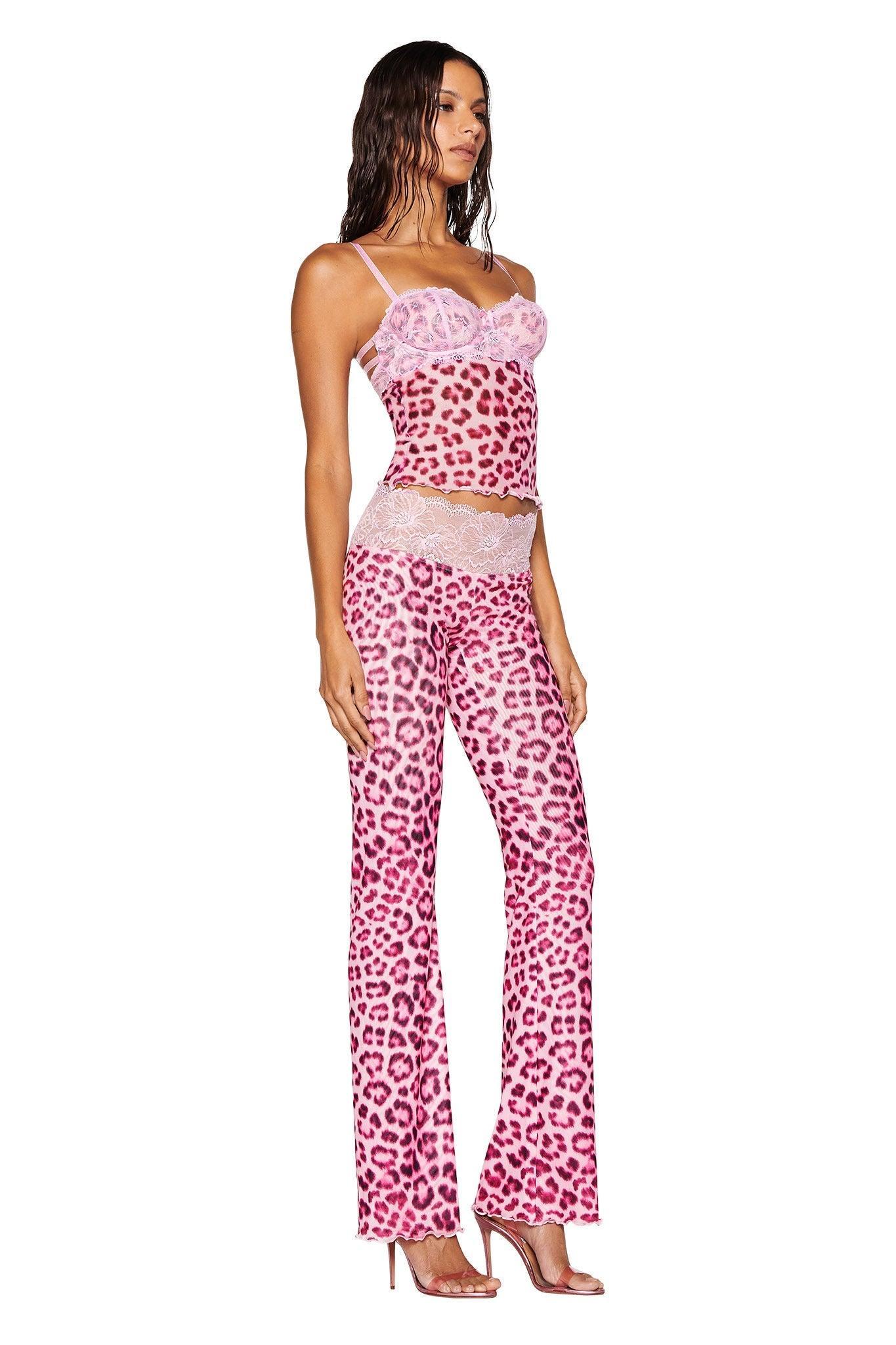 SILO PANT - PINK : LEOPARD : PINK LEOPARD Product Image