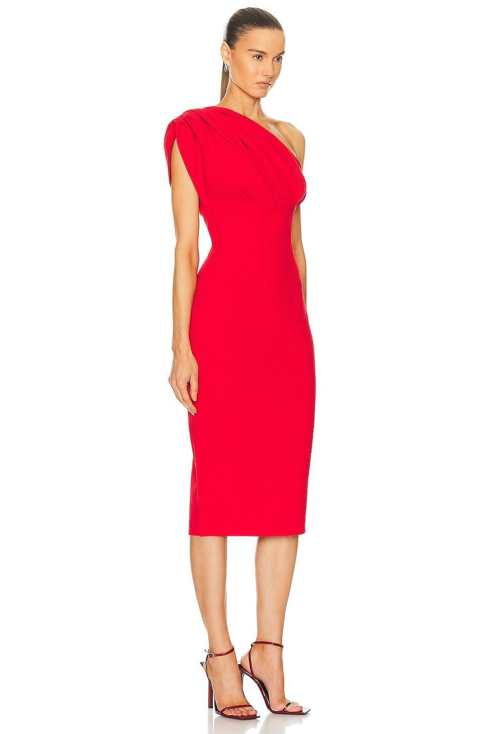 Rachel Gilbert Winnie Dress Red. (also in ). Product Image