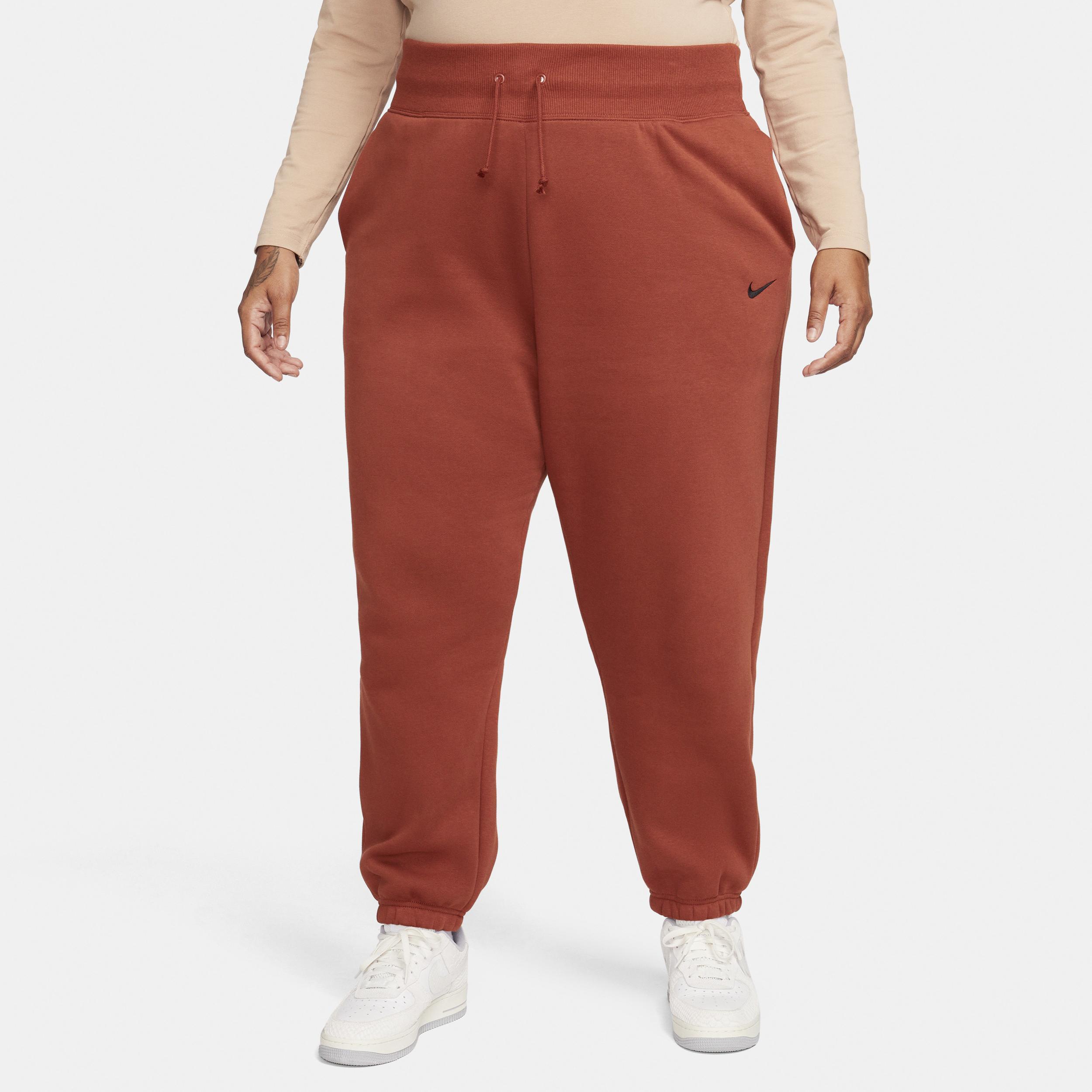 Womens Nike Sportswear Phoenix Fleece High-Waisted Oversized Sweatpants (Plus Size) Product Image