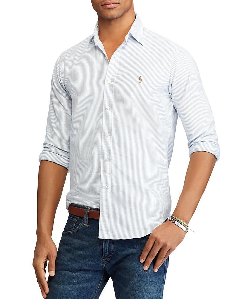 Polo Ralph Lauren Classic Oxford Button-Down Sport Shirt Product Image