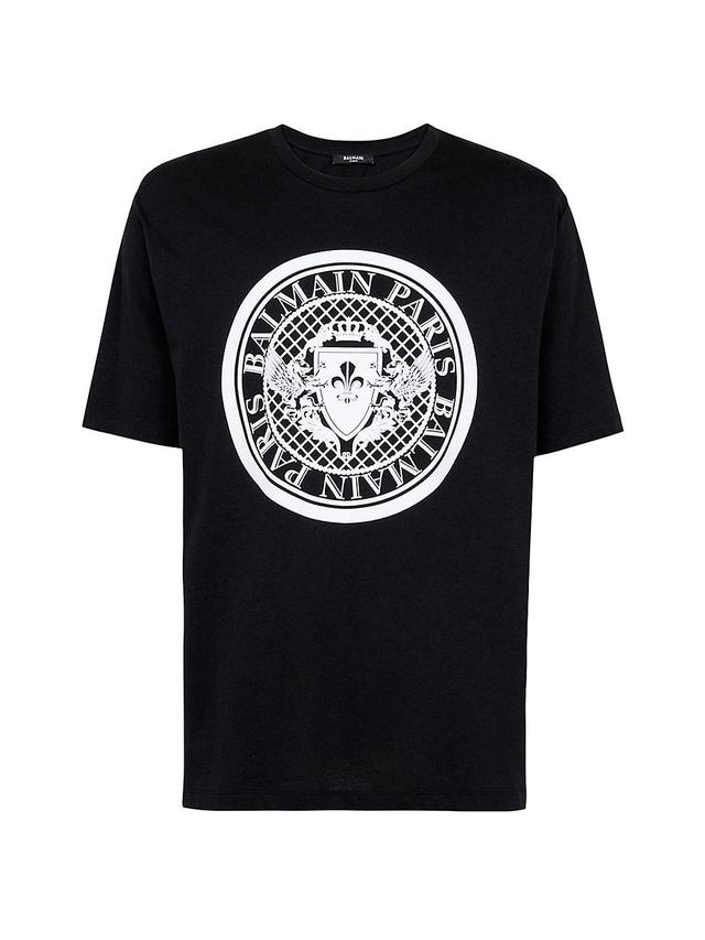 Mens Coin Flock T-Shirt Product Image