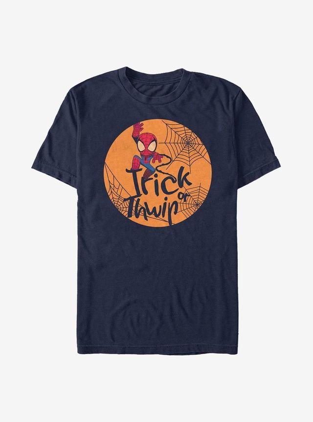 Marvel Spider-Man Trick Or Thwip T-Shirt Product Image