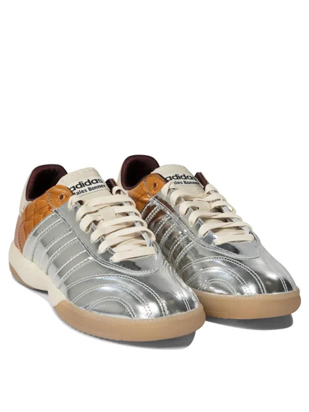 ADIDAS ORIGINALS Adidas "samba Metallic X Wales Bonner" Sneakers In Silver Product Image