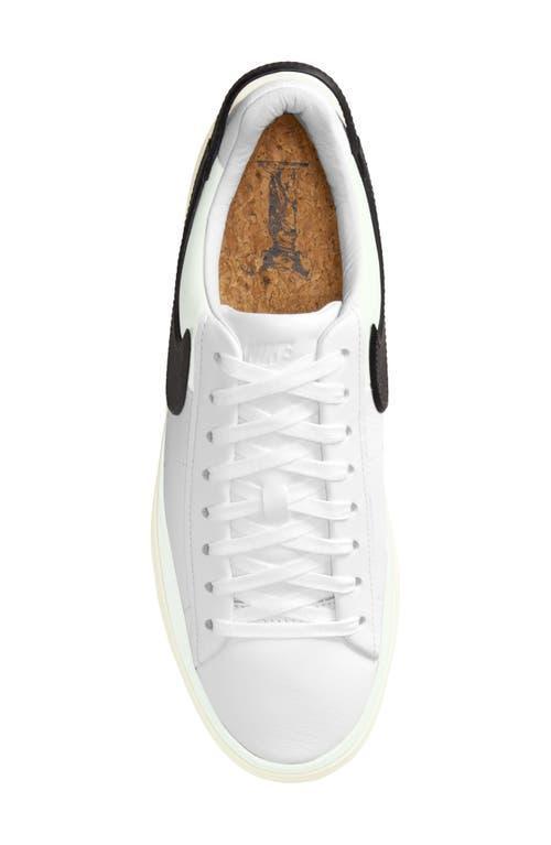 NIKE Blazer Phantom Low Sneaker In White Product Image