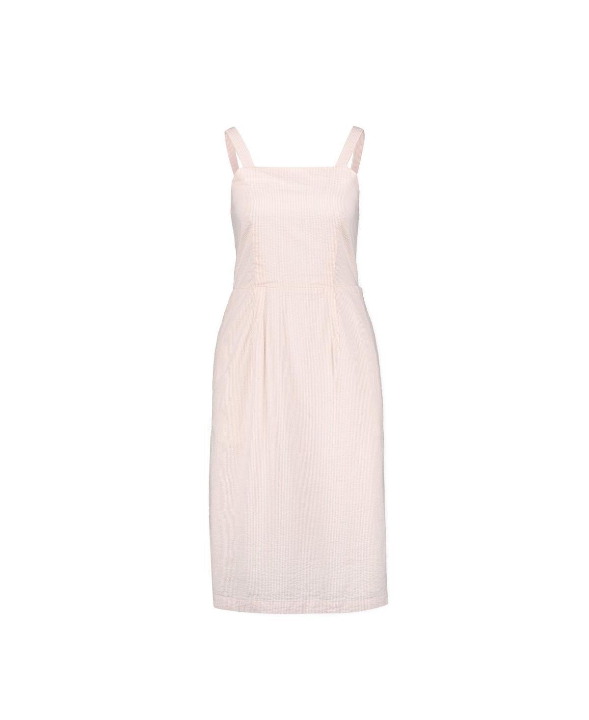 Hope & Henry Womens Seersucker Sheath Dress Product Image