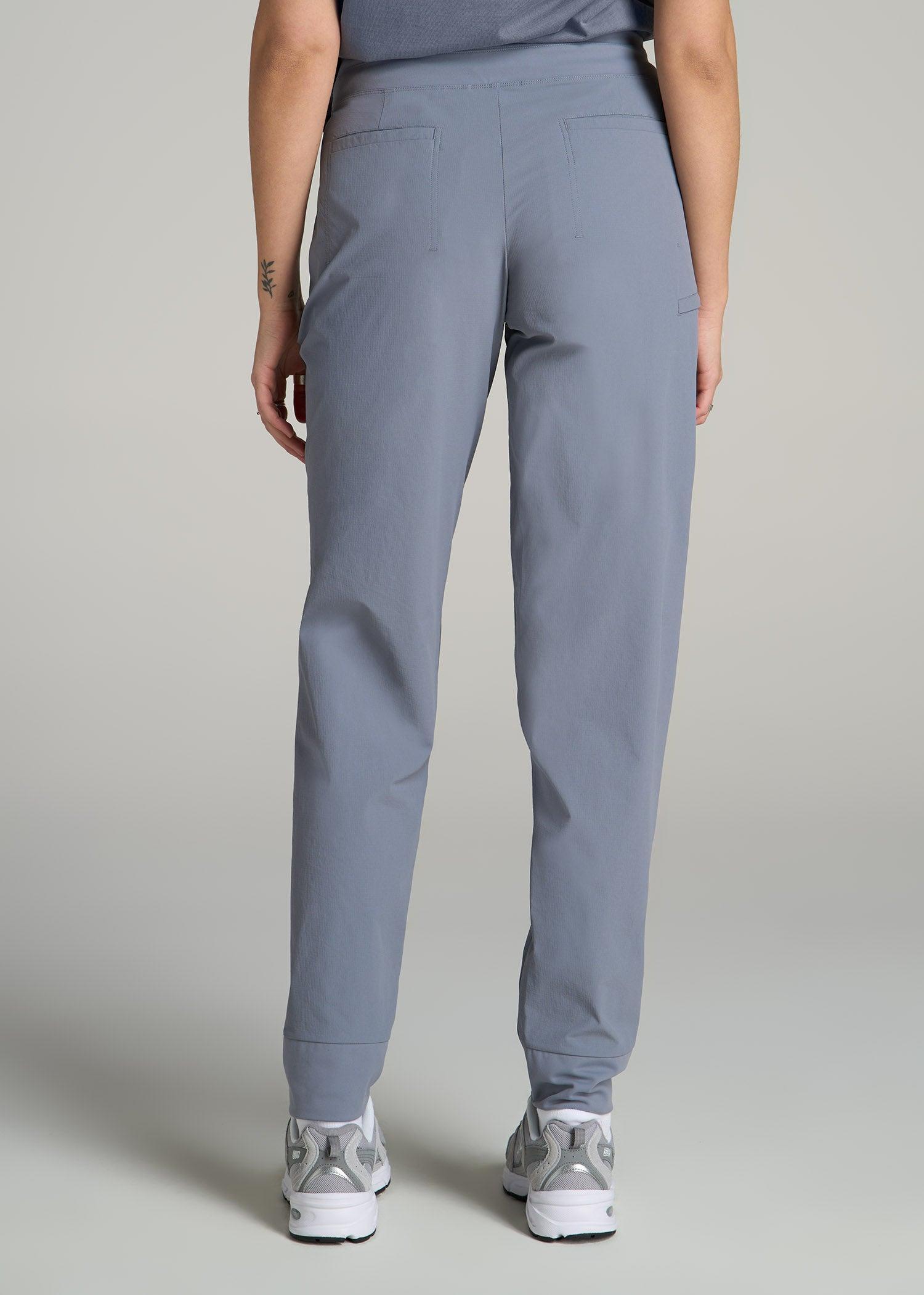 Pull-on Mini Ripstop Pants for Tall Women in Skyline Grey Product Image