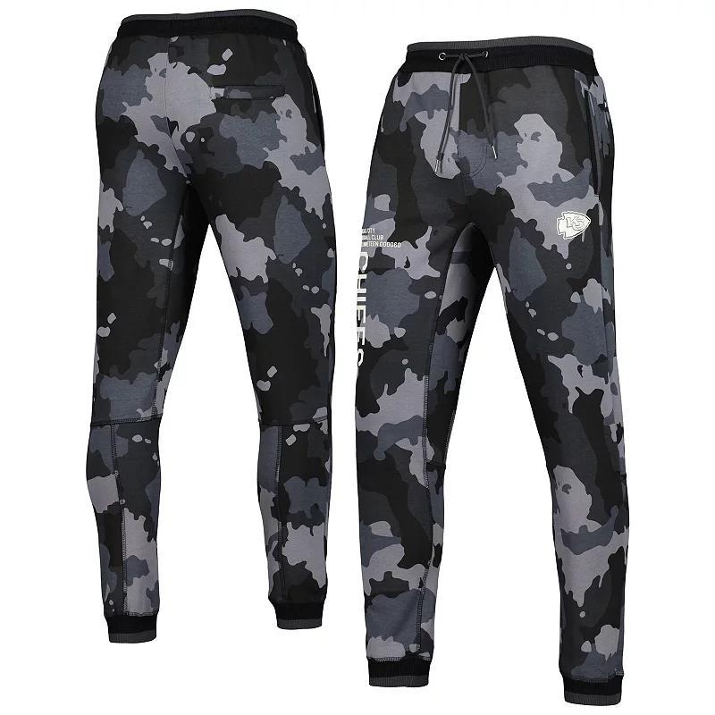 Mens and Womens The Wild Collective Black Kansas City Chiefs Camo Jogger Pants Product Image