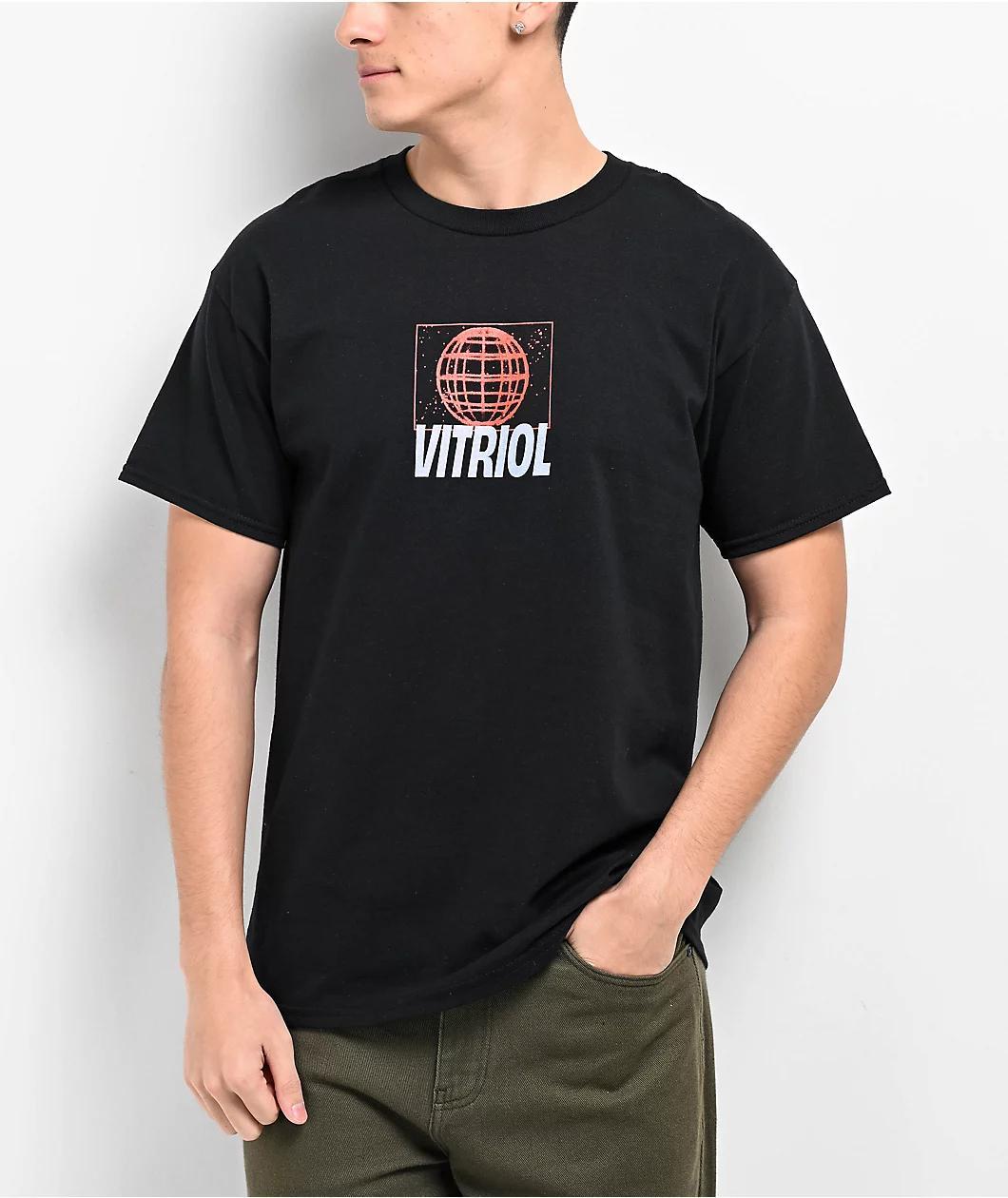 Vitriol Future Of Man Black T-Shirt Product Image